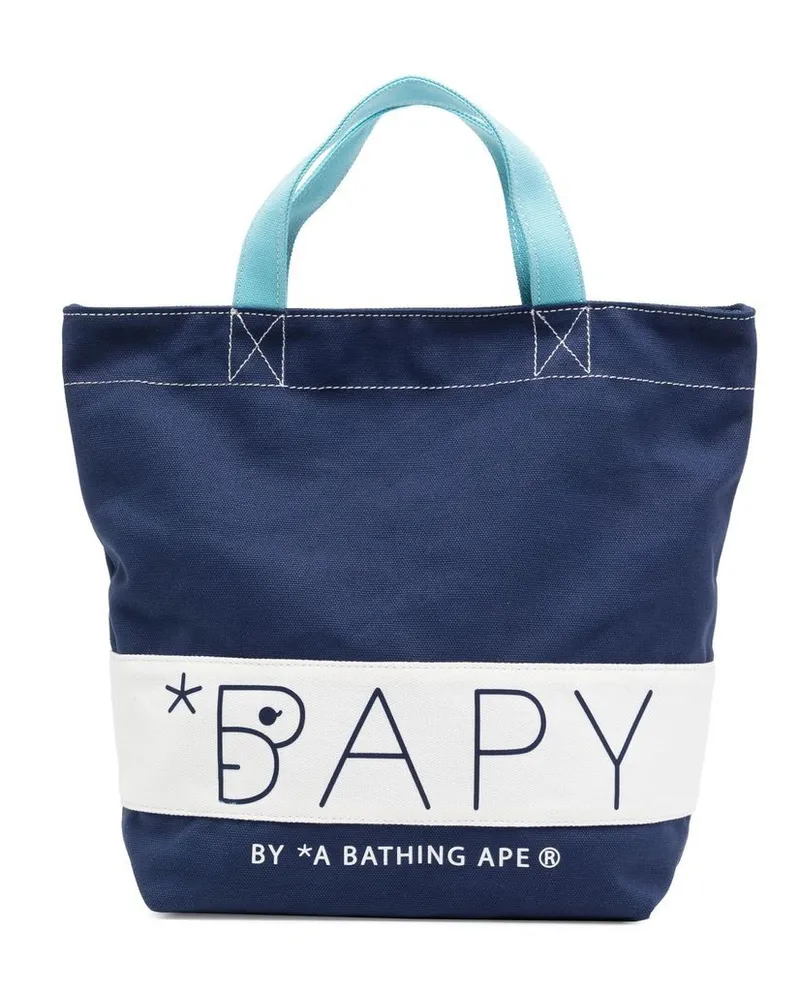 BAPE Strandtasche Blau