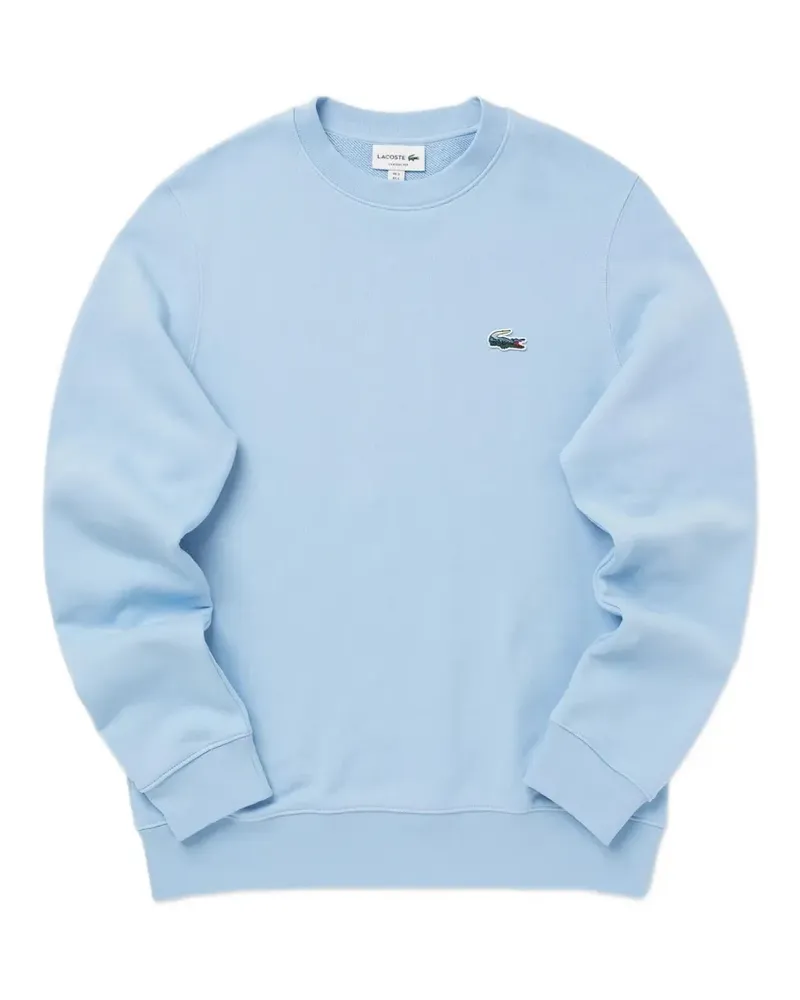 Lacoste Landscape logo-patch sweater - Blau Blau