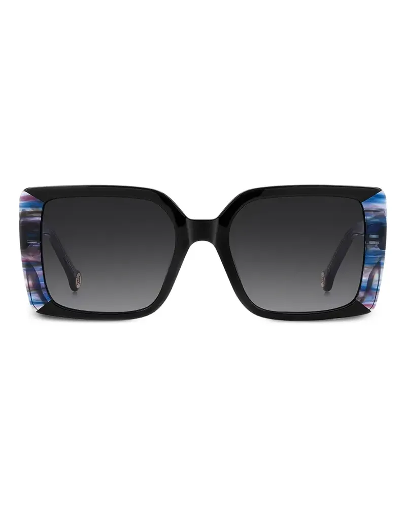 Carolina Herrera New York square-frame sunglasses - Schwarz Schwarz