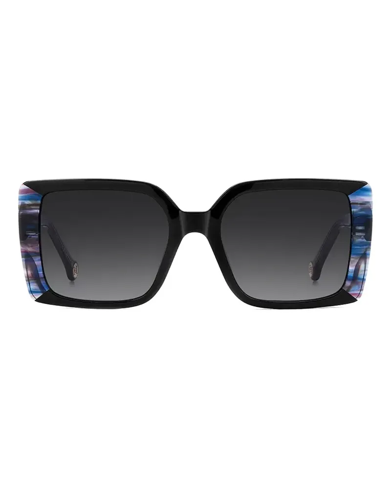 Carolina Herrera New York square-frame sunglasses - Schwarz Schwarz