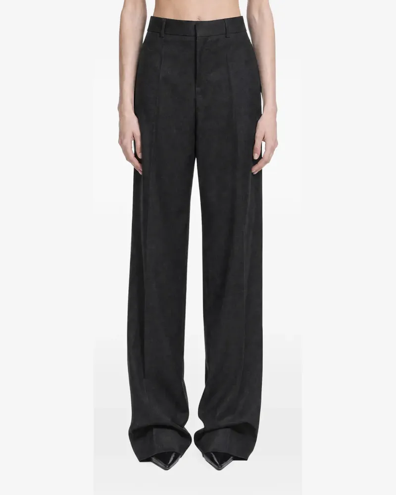 Petar Petrov Easy Order Wide-Leg-Wollhose - Grau Grau