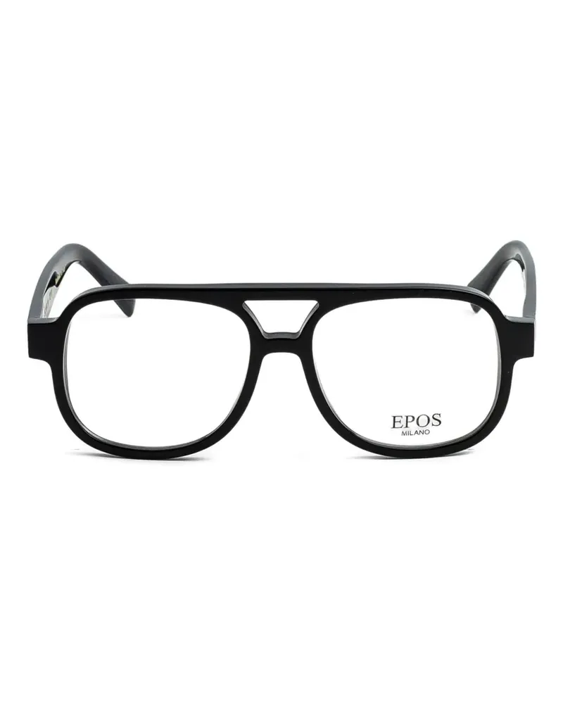 EPOS Steno pilot-frame glasses - Schwarz Schwarz