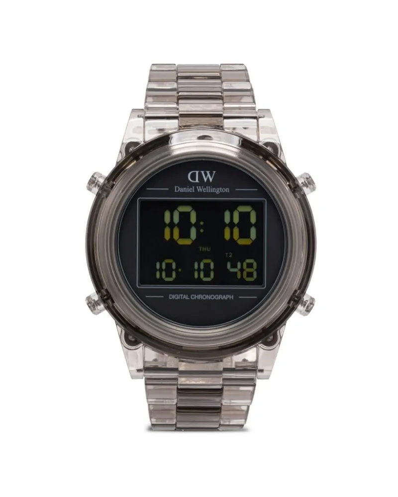 Daniel Wellington Retro Digital 42mm - Grau Grau