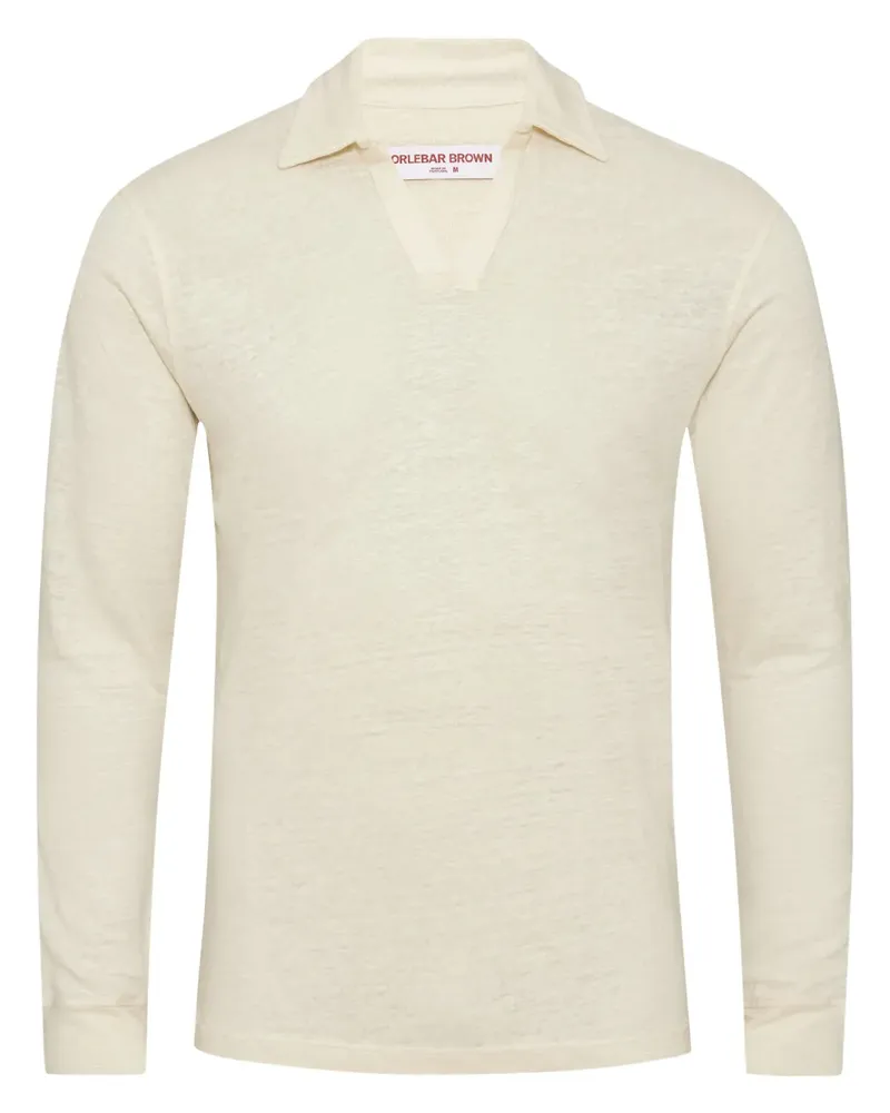 Orlebar Brown Felix' Poloshirt - Weiß Weiß