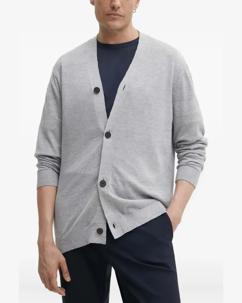 Theory buttoned cardigan - Grau Grau