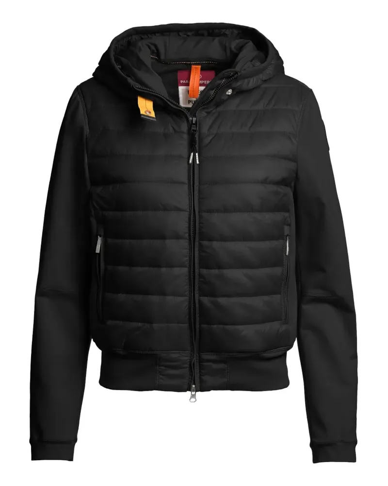 Parajumpers Gesteppte Caelie Kapuzenjacke - Schwarz Schwarz