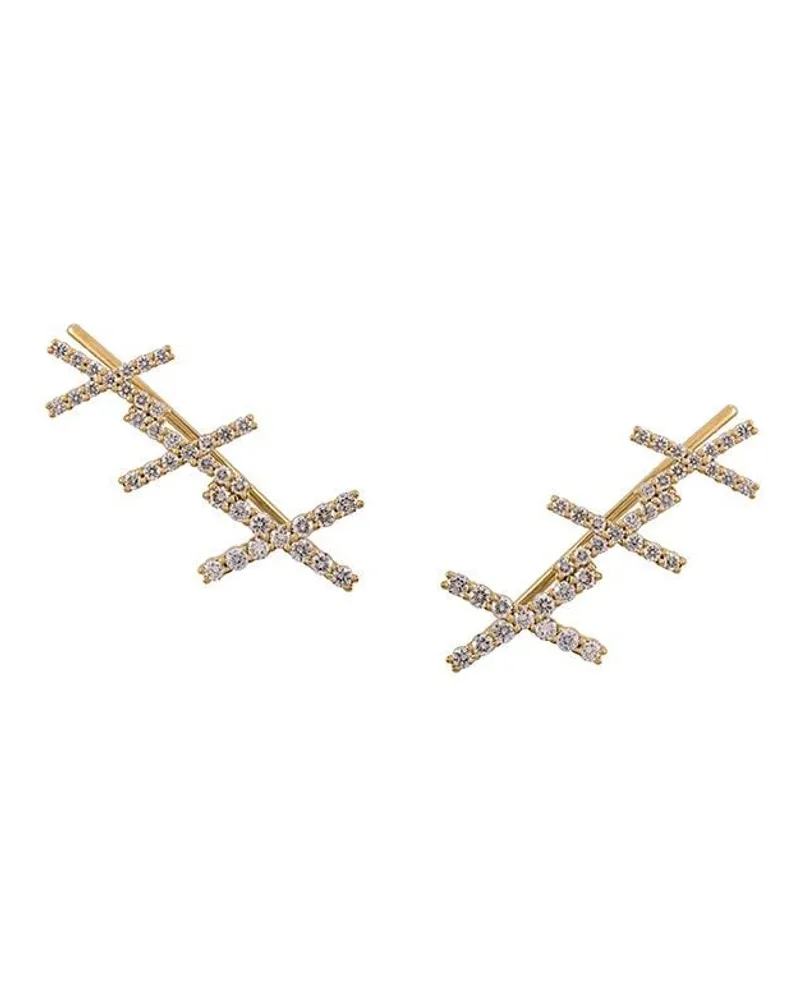Alinka 18kt 'Katia' Gelbgold-Ear-Cuffs - Metallic Metallic