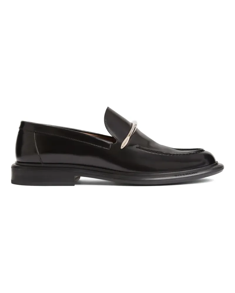 Givenchy Pinch Loafer aus gebürstetem Leder - Schwarz Schwarz