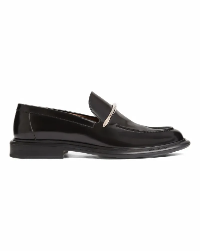Givenchy Pinch Loafer aus gebürstetem Leder - Schwarz Schwarz