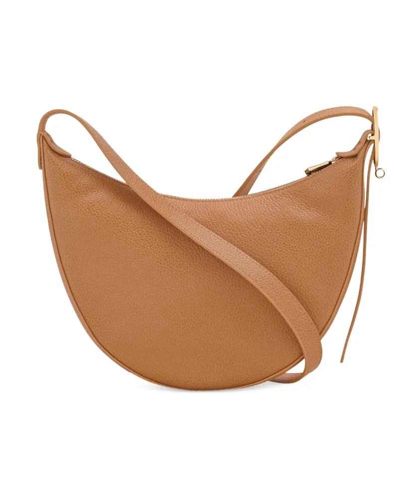 Longchamp small Le Foulonné cross-body bag - Braun Braun