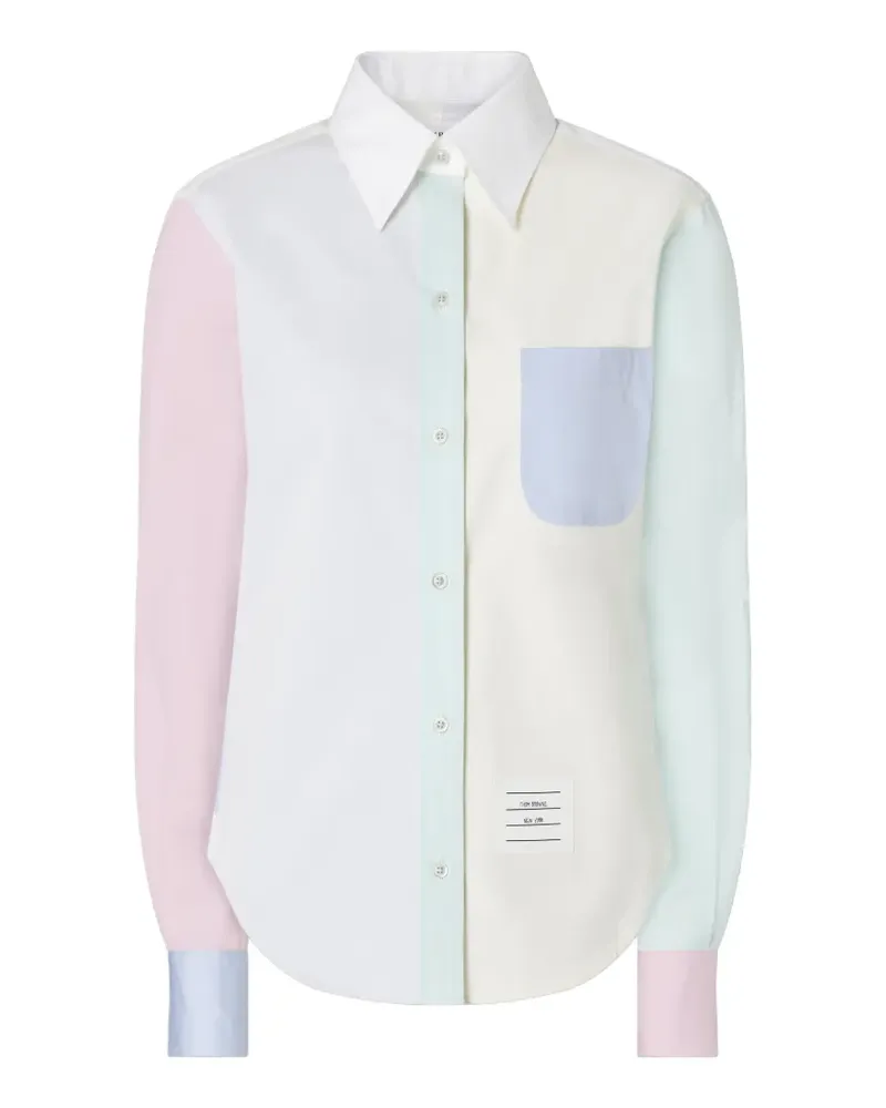 Thom Browne Funmix Popeline-Hemd - Nude Nude