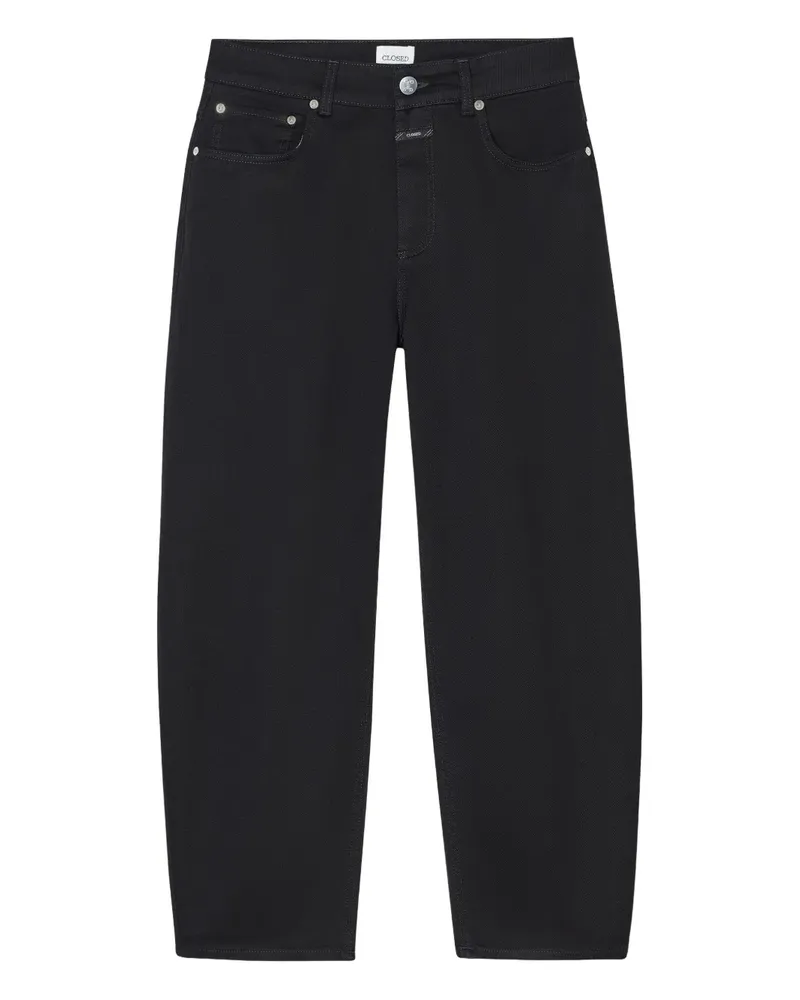 Closed Jeans mit hohem Bund - Schwarz Schwarz