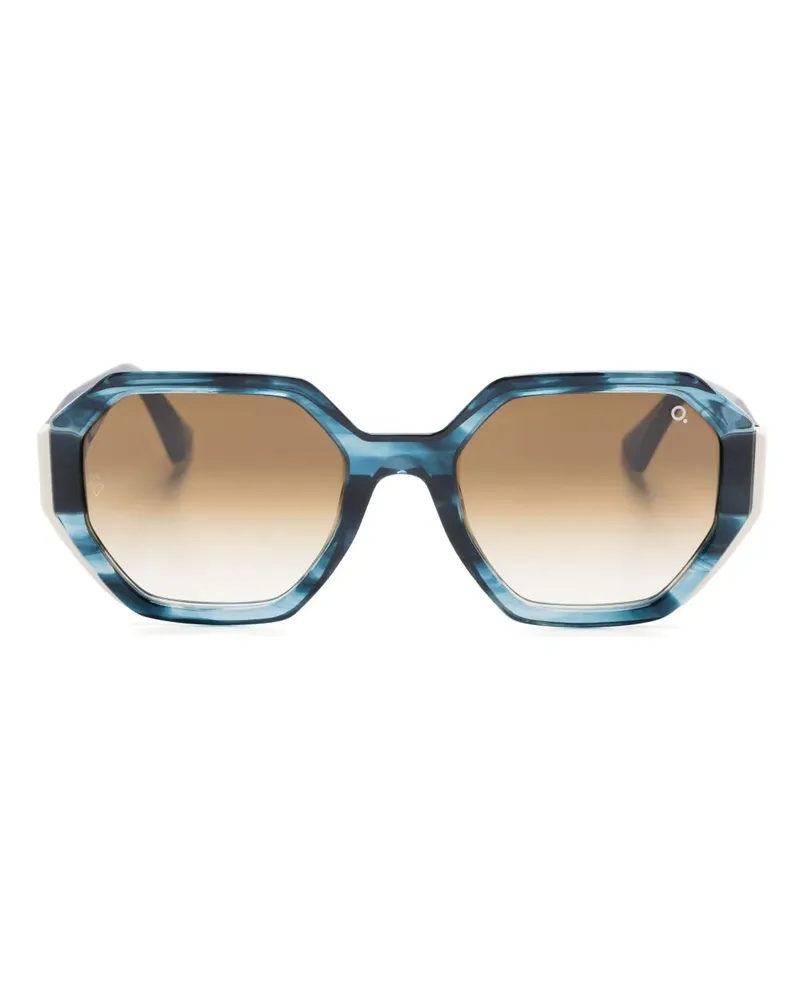 Etnia Barcelona Derroche Sonnenbrille mit geometrischem Gestell - Blau Blau