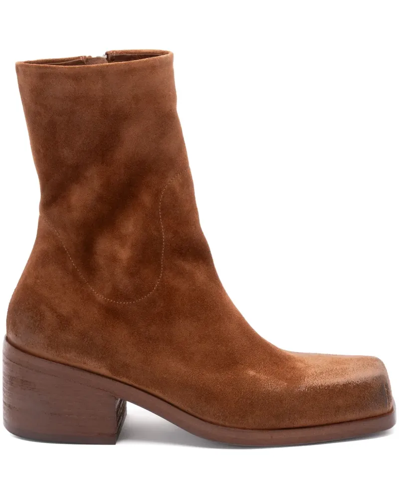 Marsèll Knöchelhohe Wildlederstiefel - Braun Braun