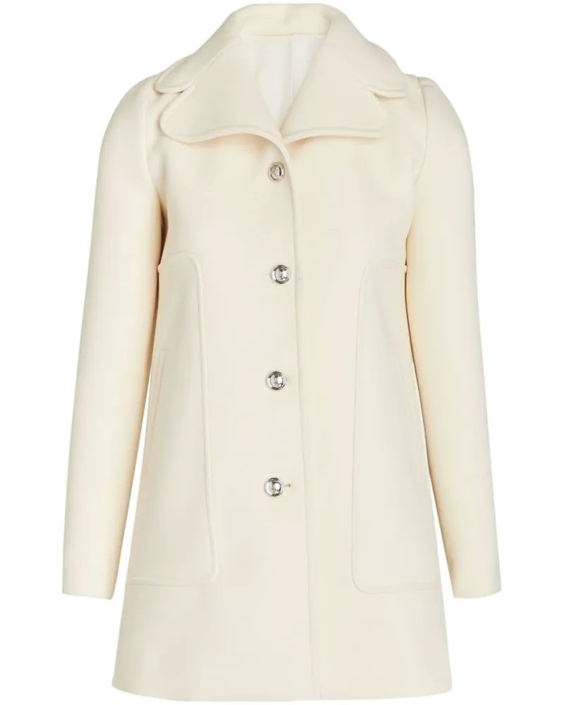Giambattista Valli Mantel aus Gabardine - Nude Nude