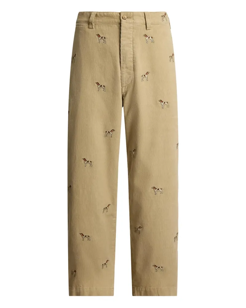Ralph Lauren The Big Chino aus Cord - Nude Nude