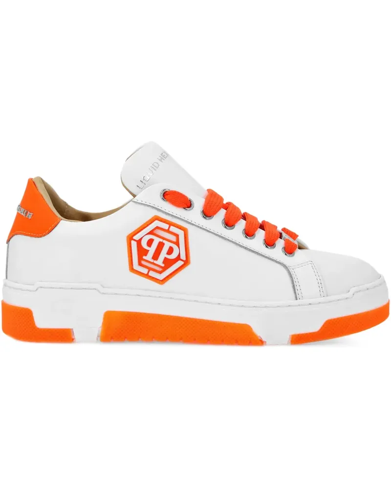 Philipp Plein Hexagon Sneakers - Weiß Weiß