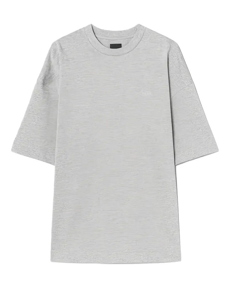 JUUN.J Brandalises T-Shirt mit grafischem Print - Grau Grau