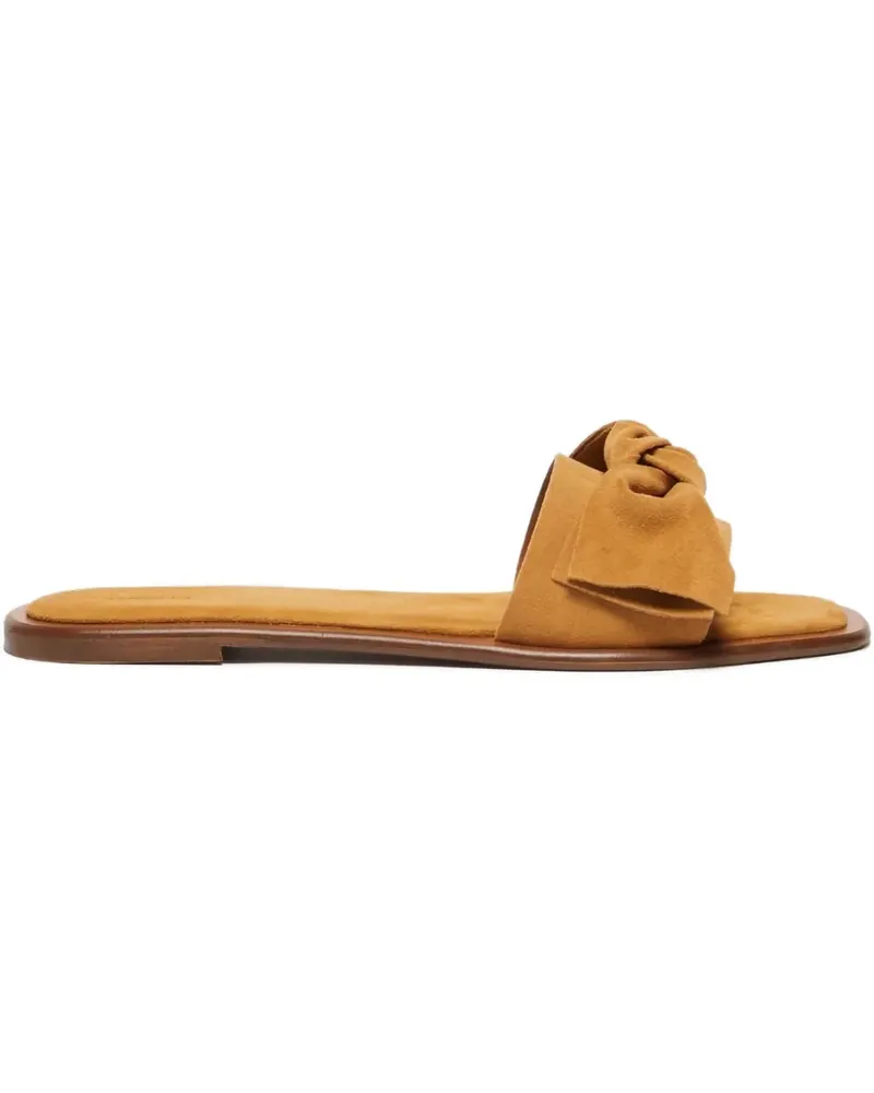 MARELLA Flache Sandalen aus Wildleder - Braun Braun