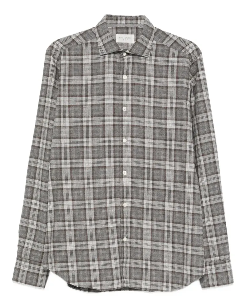 Tintoria Mattei Hemd mit langen Ärmeln - Grau Grau