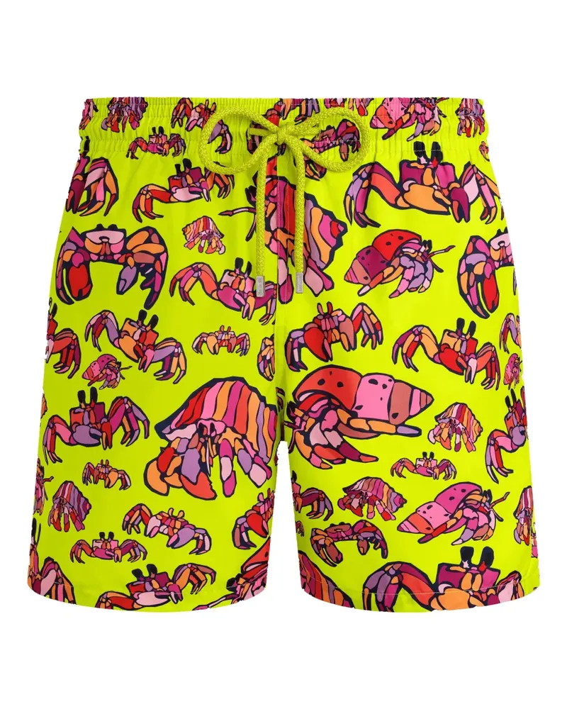 Vilebrequin Hermit Crabs Badeshorts - Grün Grün