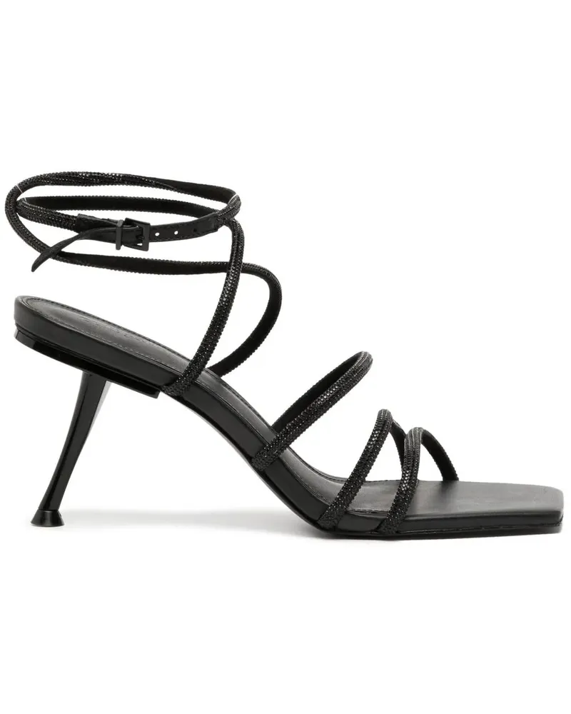 Cult Gaia Sandalen mit Riemchen - Schwarz Schwarz