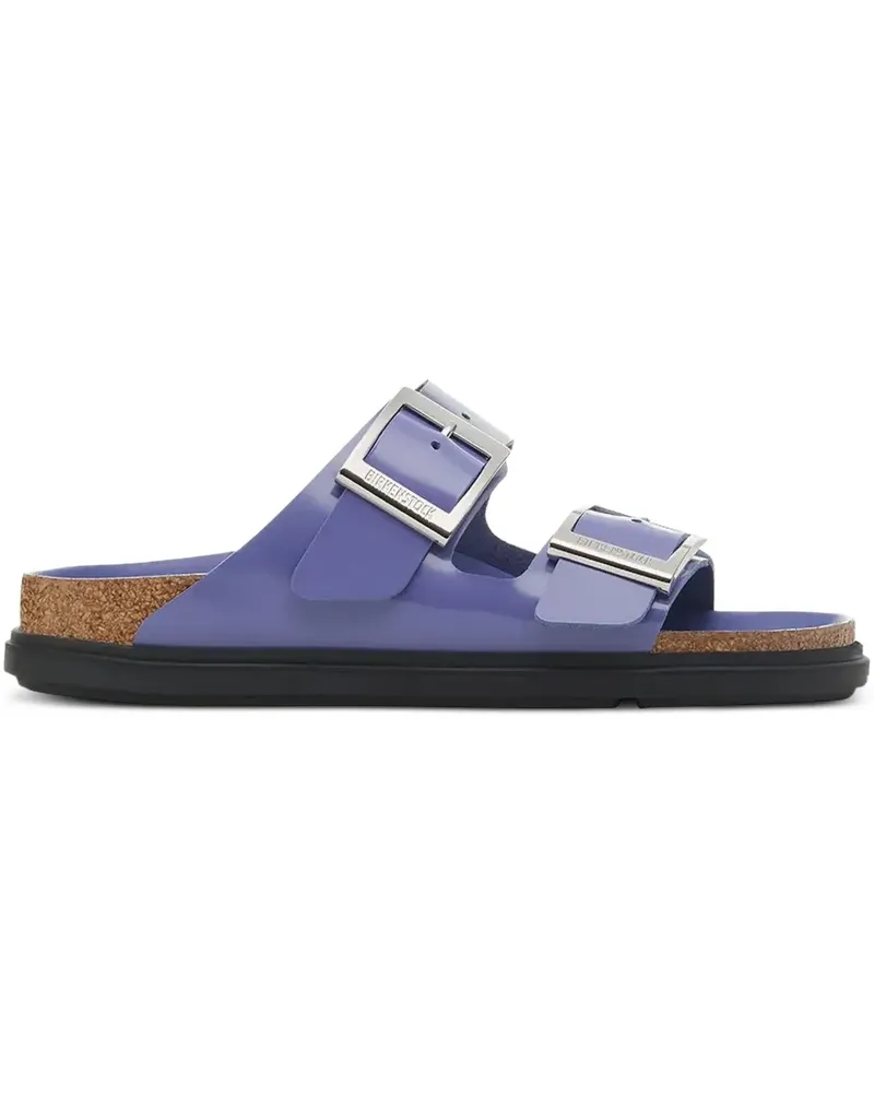 Birkenstock Pantoletten mit Schnallen - Violett Violett