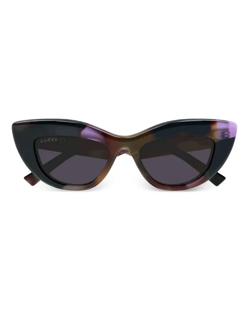 Gucci cat-eye sunglasses - Schwarz Schwarz