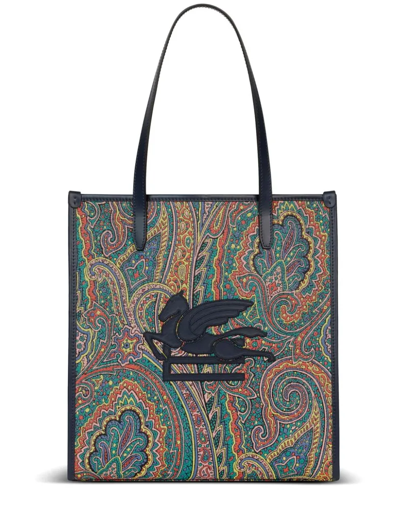 Etro Mittelgroßer Love Trotter Shopper - Blau Blau