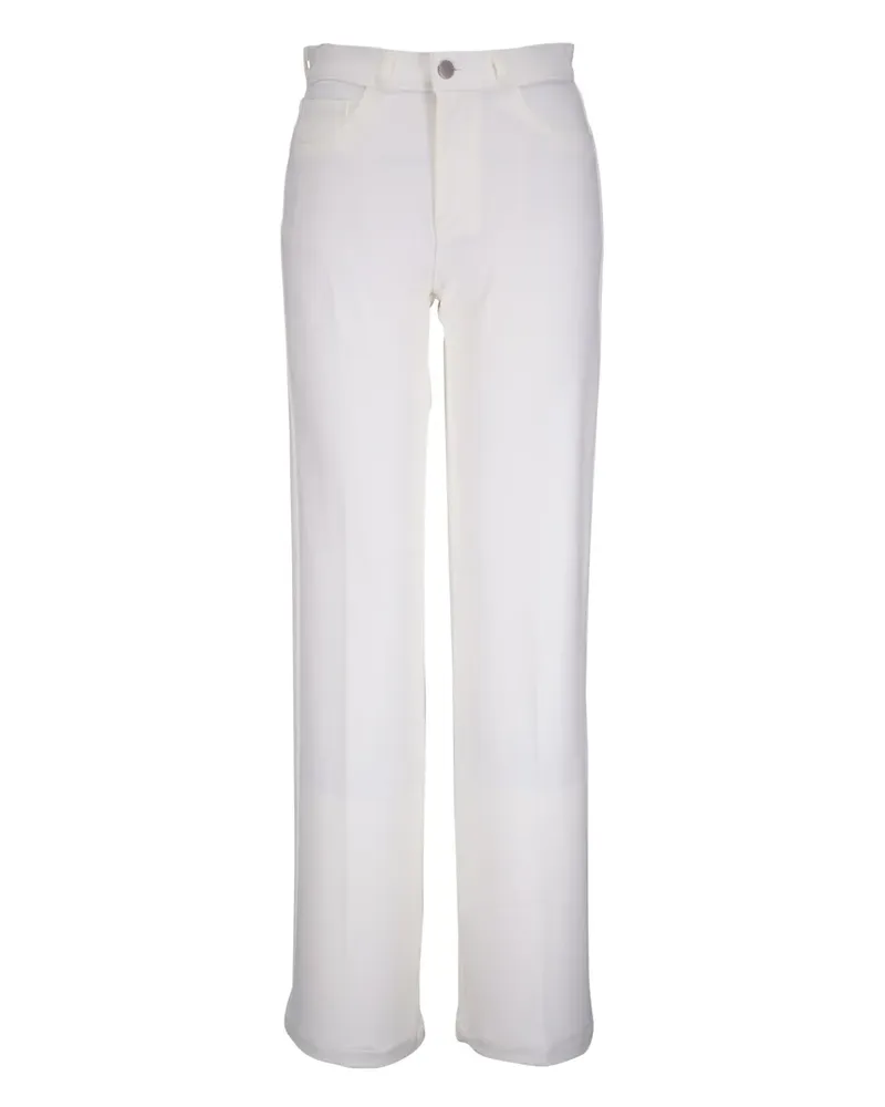 L'Agence Jeans mit geradem Bein - Weiß Weiß