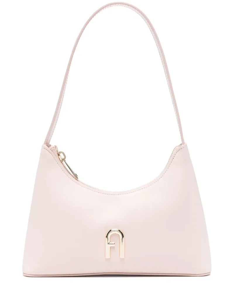 Furla Mini Diamond Schultertasche - Rosa Rosa