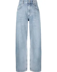 Isabel Marant Halbhohe Joanny Straight-Leg-Jeans Blau