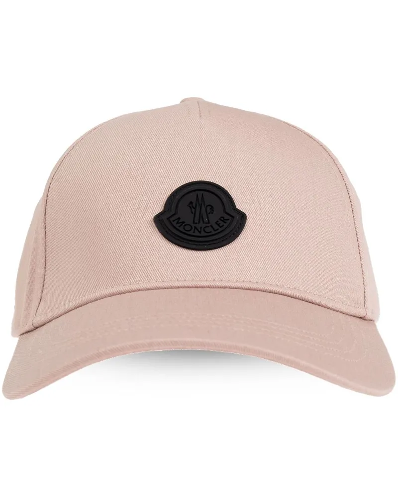 Moncler Baseballkappe aus Gabardine Rosa