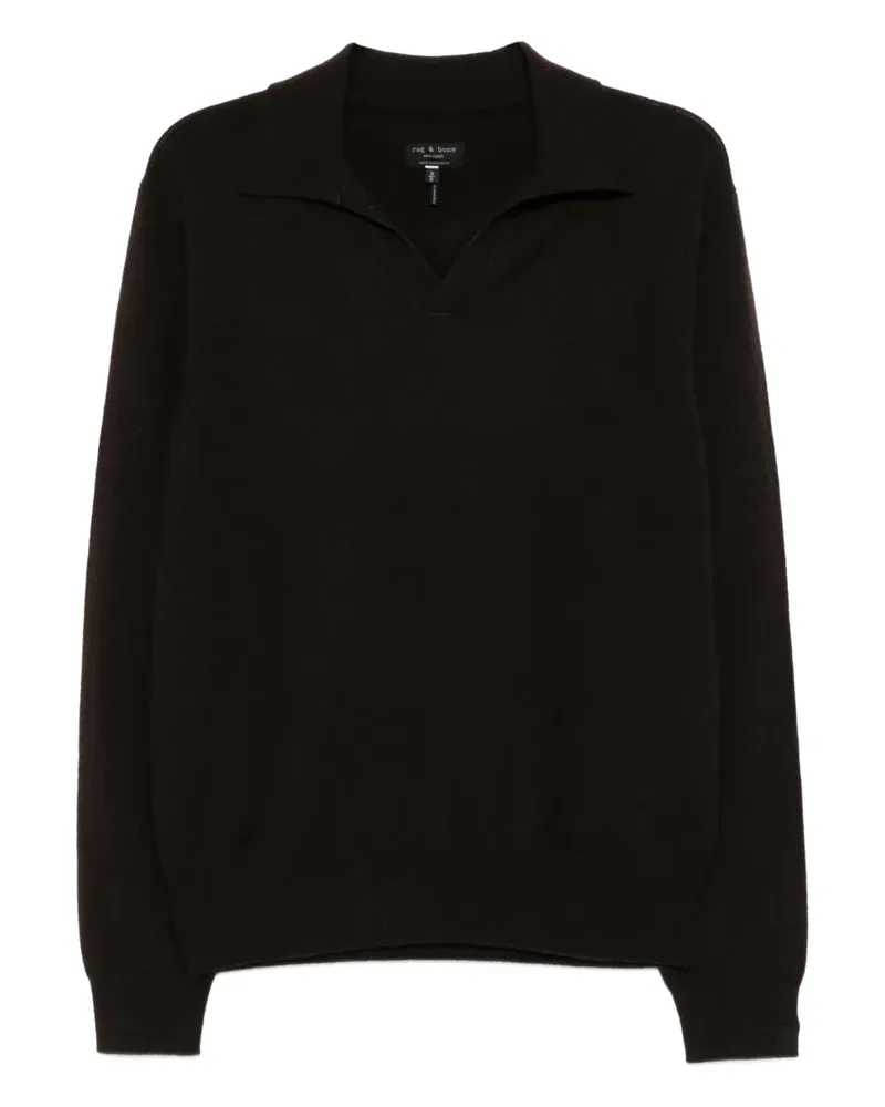 Rag & Bone Downing Poloshirt - Braun Braun