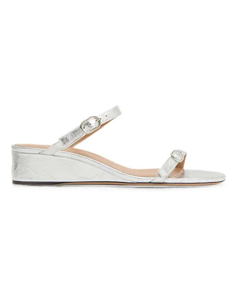 Mansur Gavriel Zeppa Sandalen - Silber Silber