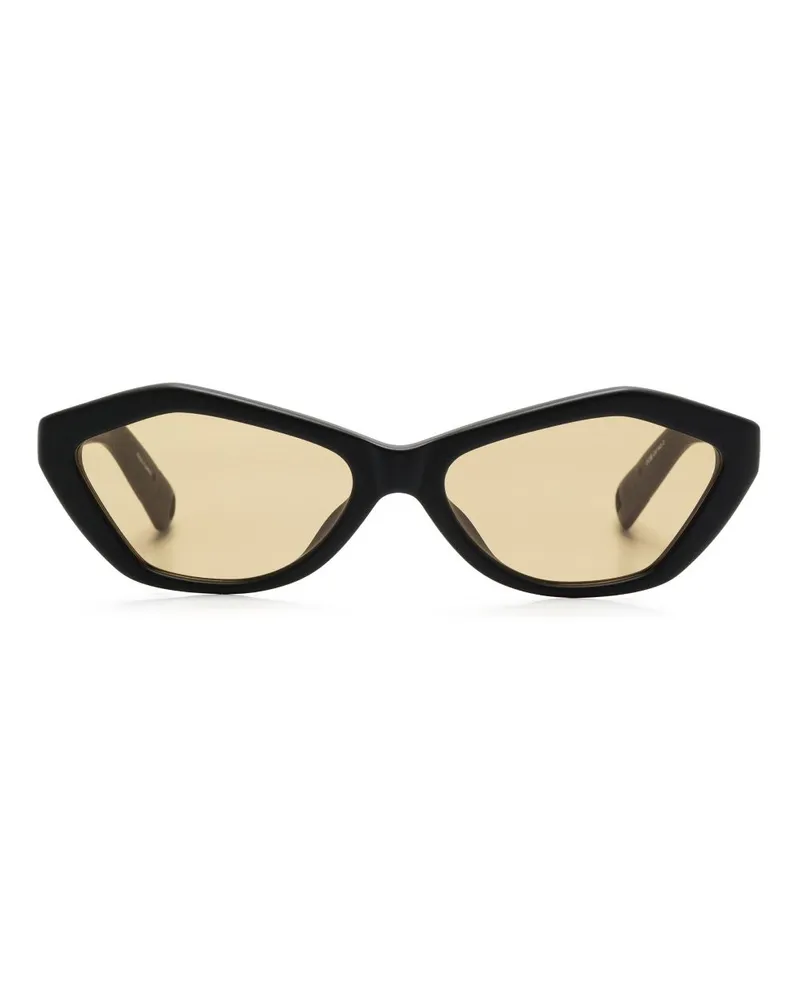 Jacquemus The Bambino Sonnenbrille - Schwarz Schwarz