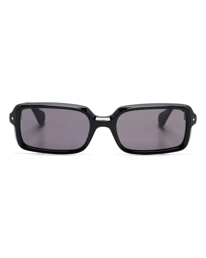 Carven Sonnenbrille mit eckigem Gestell - Schwarz Schwarz