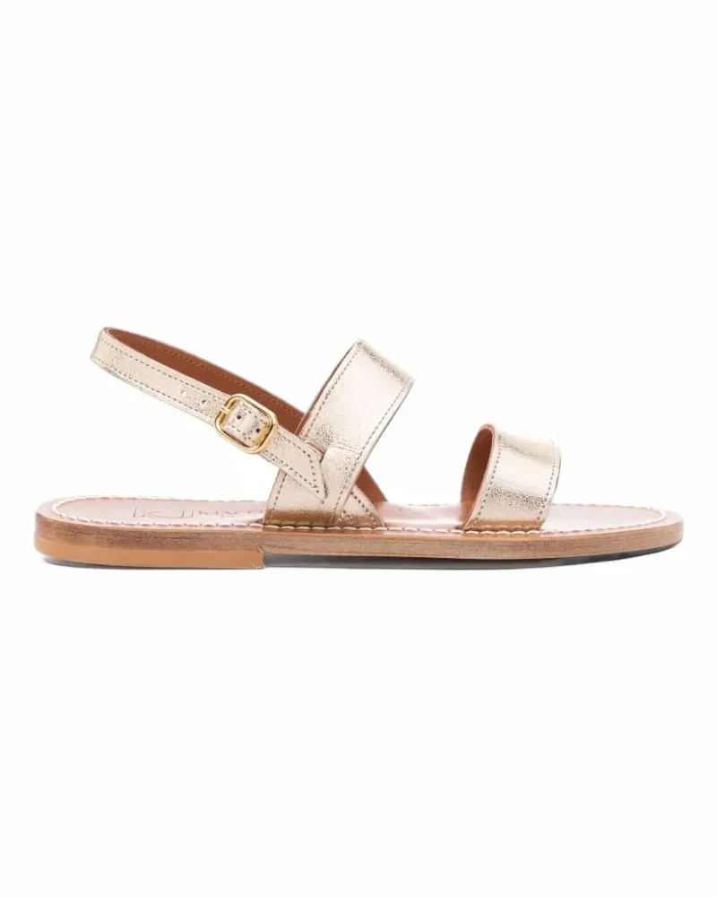 K.Jacques  Barigoule double-strap sandals - Gold Gold