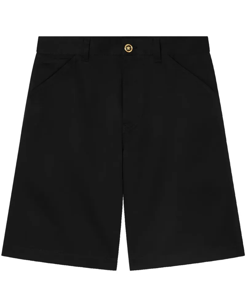 Versace Cargo-Shorts aus Gabardine - Schwarz Schwarz