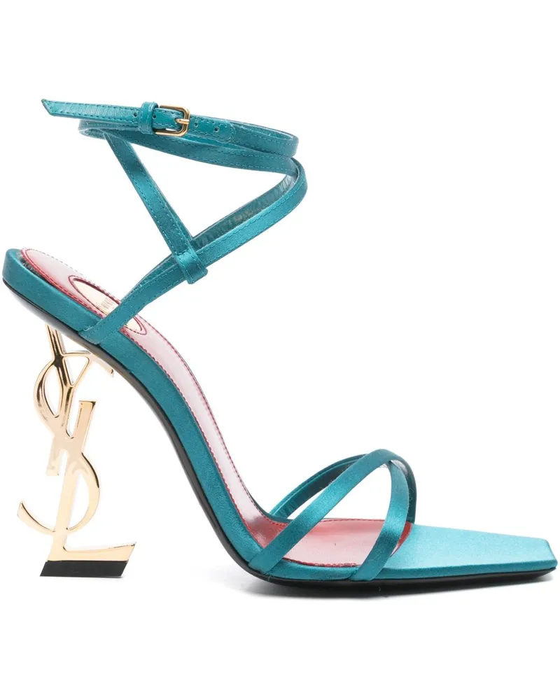 Saint Laurent Opyum Sandalen 110mm - Blau Blau