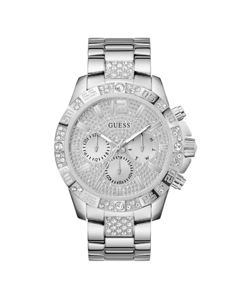 Guess Majestic 48mm - Silber Silber