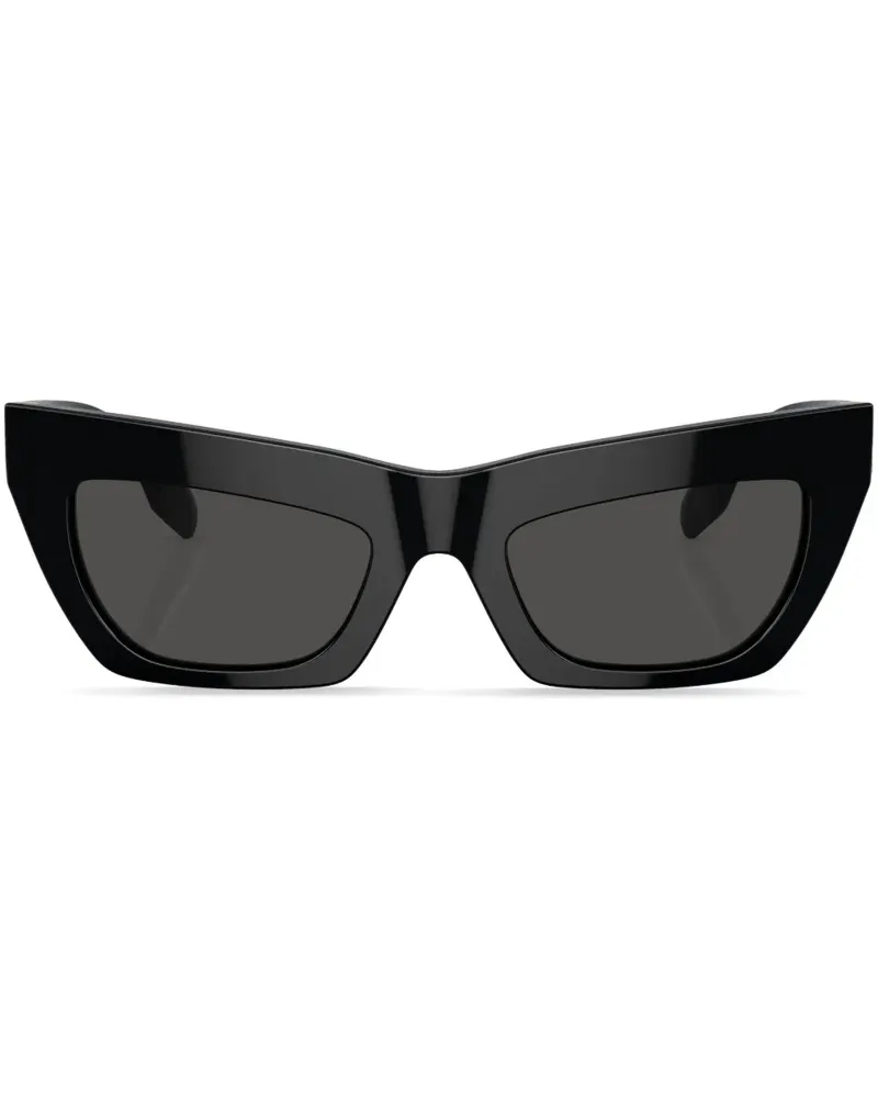 Burberry Cat-Eye-Sonnenbrille - Schwarz Schwarz