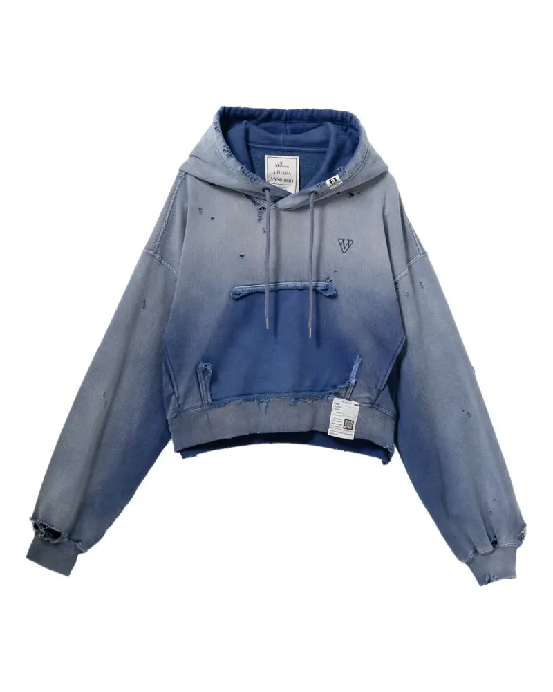 MIHARAYASUHIRO Sun Faded Like Hoodie - Blau Blau