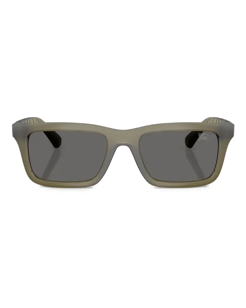 Burberry Sonnenbrille mit eckigem Gestell - Grau Grau