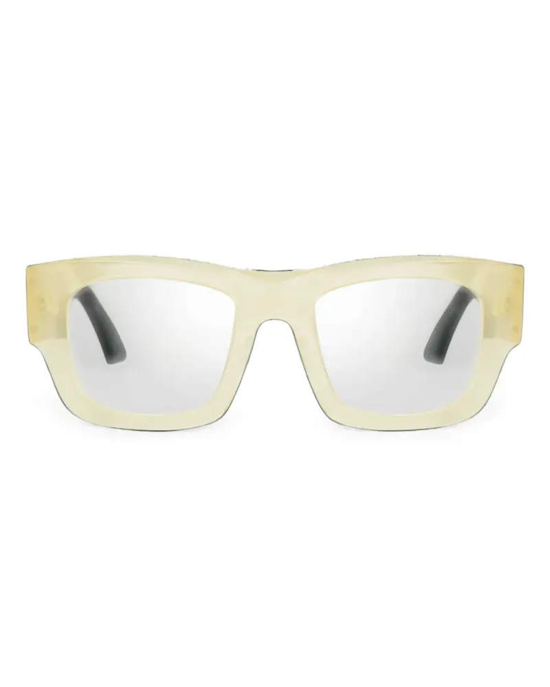 Bugatti square-frame eyeglasses - Nude Nude