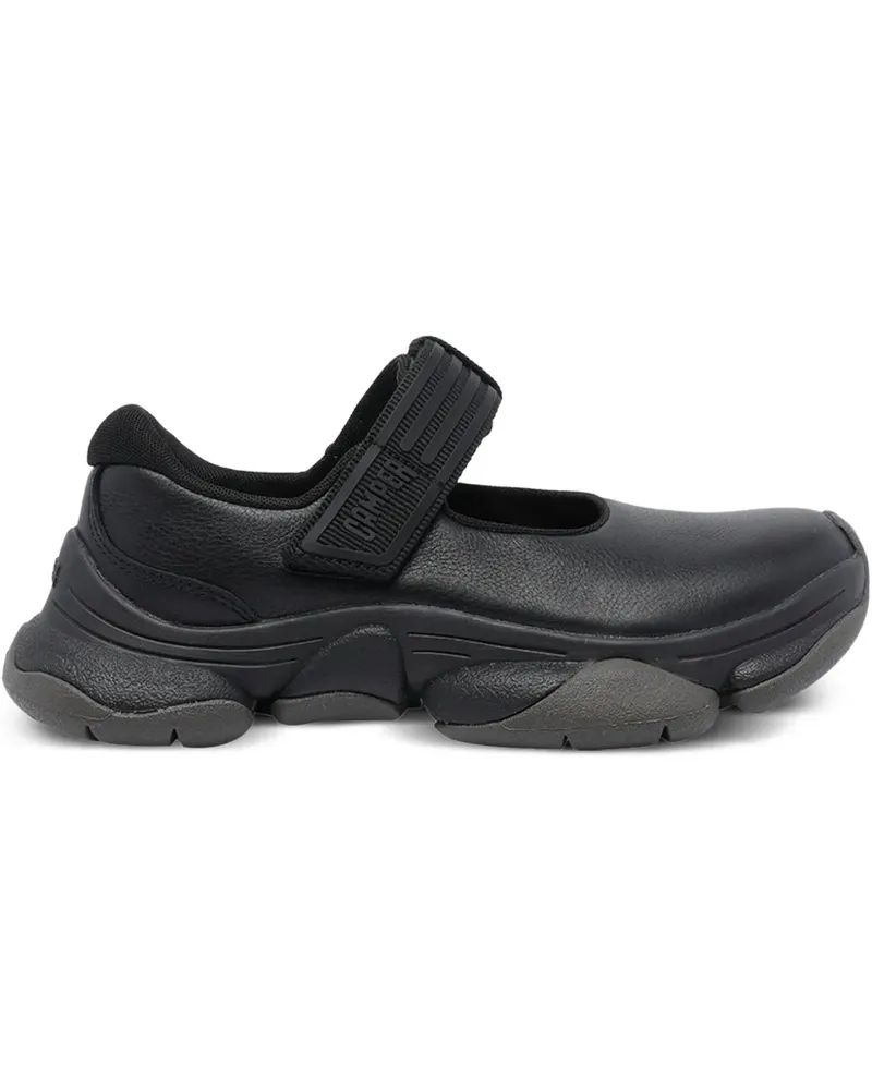 Camper Sneakers mit runder Kappe - Schwarz Schwarz