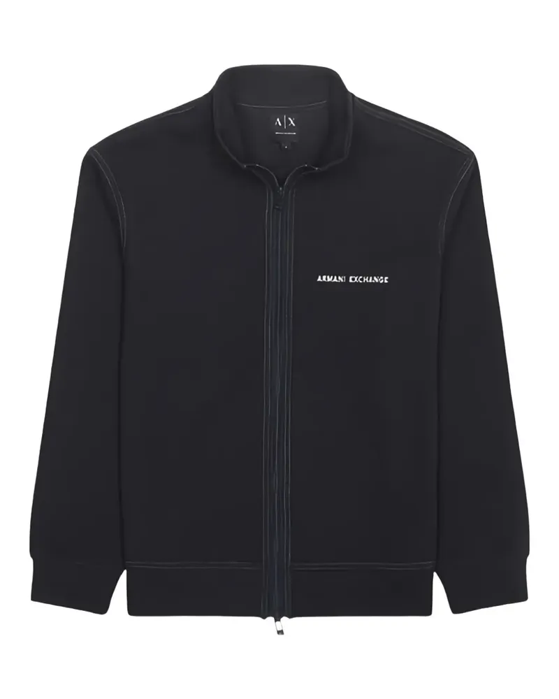 Armani Exchange Sweatshirtjacke mit Reißverschluss - Blau Blau