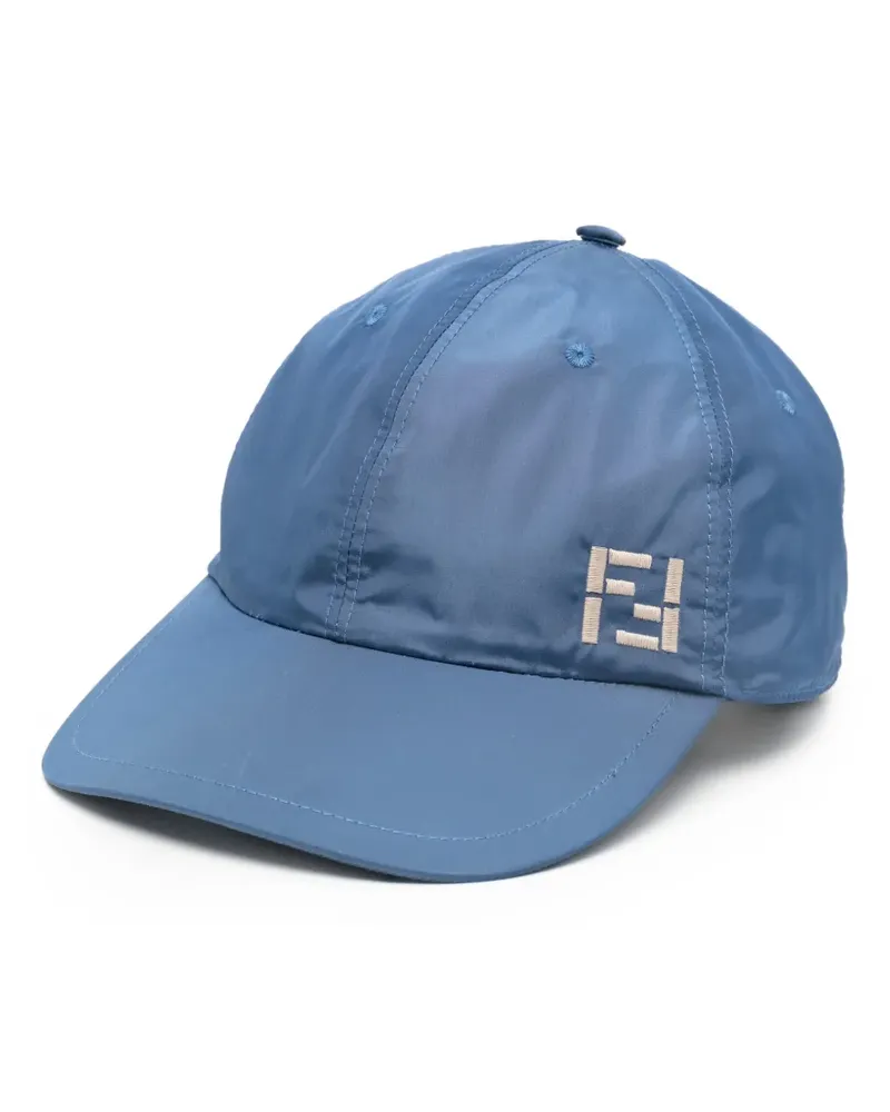 Fendi FF-motif baseball cap - Blau Blau