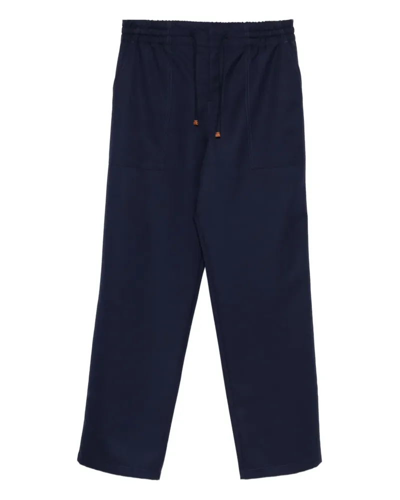 Drôle de Monsieur drawstring pocket trousers - Blau Blau