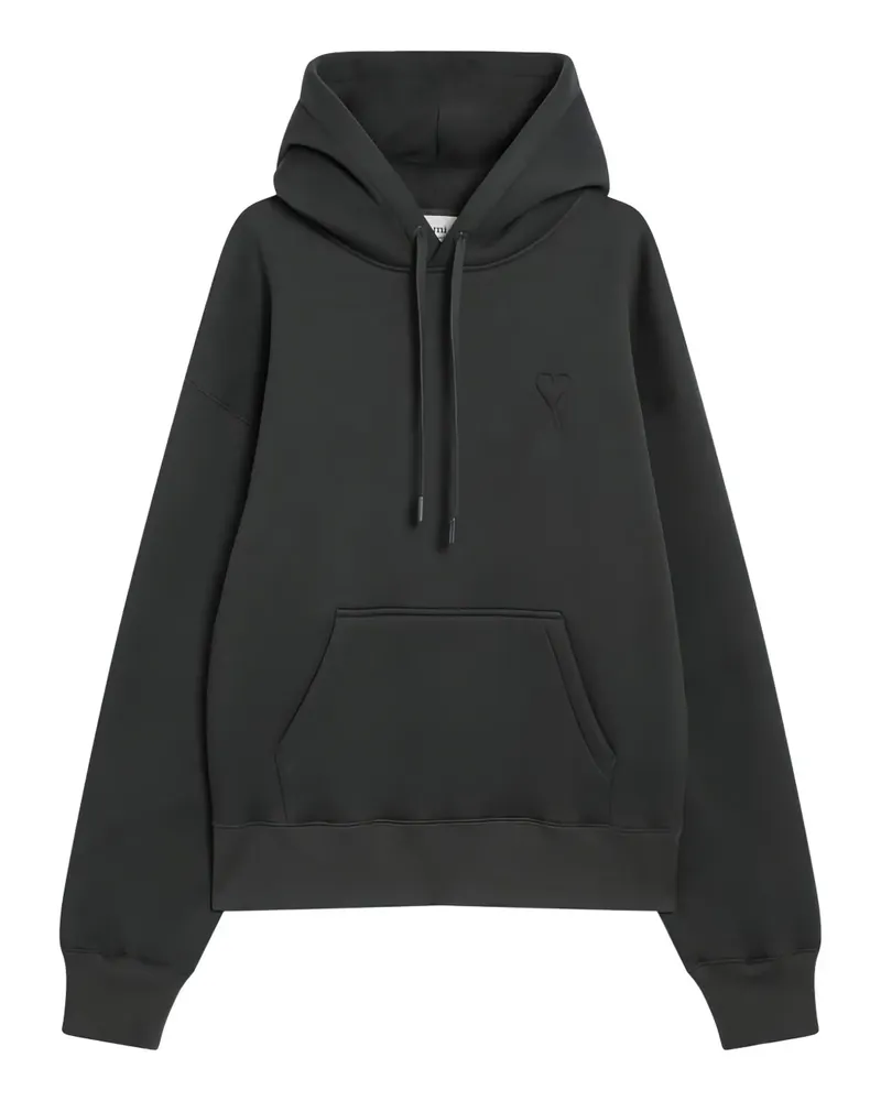 AMI Paris Langärmeliger Hoodie - Grau Grau